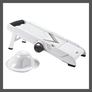 OXO -  Plastic Mandoline Slicer Compact White VBlade  White